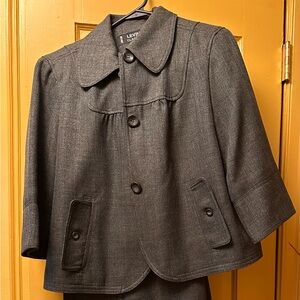 Levi's Charcoal Button-Up Jacket